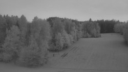 Dojezd hlavní sjezdovky