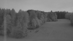 Dojezd hlavní sjezdovky