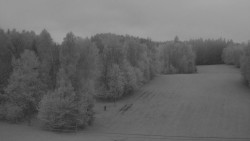 Dojezd hlavní sjezdovky