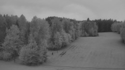 Dojezd hlavní sjezdovky