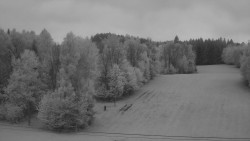 Dojezd hlavní sjezdovky