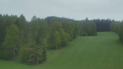 Dojezd hlavní sjezdovky
