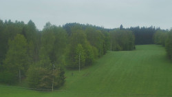 Dojezd hlavní sjezdovky