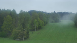 Dojezd hlavní sjezdovky