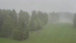 Dojezd hlavní sjezdovky