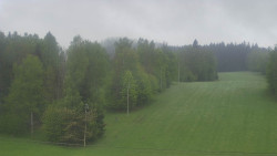 Dojezd hlavní sjezdovky
