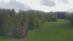 Dojezd hlavní sjezdovky