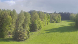 Dojezd hlavní sjezdovky