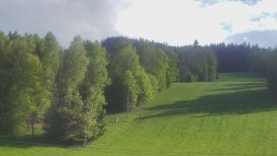 Dojezd hlavní sjezdovky