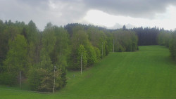Dojezd hlavní sjezdovky