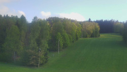 Dojezd hlavní sjezdovky
