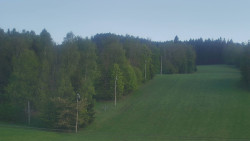 Dojezd hlavní sjezdovky