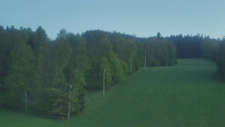 Dojezd hlavní sjezdovky