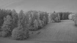 Dojezd hlavní sjezdovky