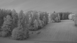 Dojezd hlavní sjezdovky
