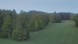 Dojezd hlavní sjezdovky