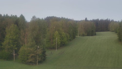 Dojezd hlavní sjezdovky