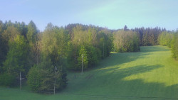 Dojezd hlavní sjezdovky