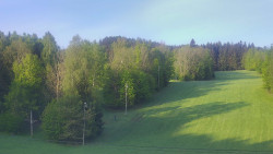 Dojezd hlavní sjezdovky
