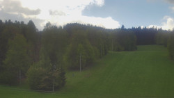 Dojezd hlavní sjezdovky