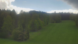 Dojezd hlavní sjezdovky