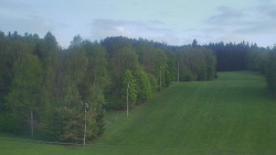 Dojezd hlavní sjezdovky