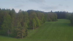 Dojezd hlavní sjezdovky