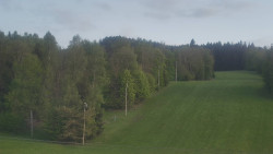 Dojezd hlavní sjezdovky