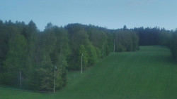 Dojezd hlavní sjezdovky