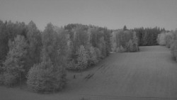 Dojezd hlavní sjezdovky
