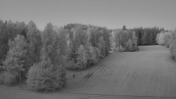 Dojezd hlavní sjezdovky