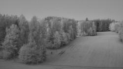 Dojezd hlavní sjezdovky