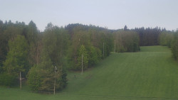 Dojezd hlavní sjezdovky