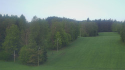 Dojezd hlavní sjezdovky