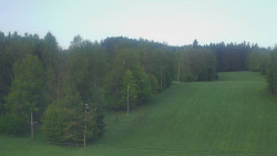 Dojezd hlavní sjezdovky