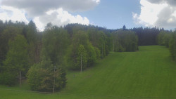 Dojezd hlavní sjezdovky
