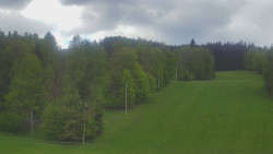 Dojezd hlavní sjezdovky