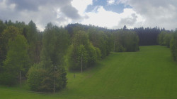 Dojezd hlavní sjezdovky