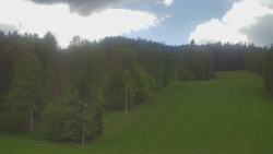 Dojezd hlavní sjezdovky