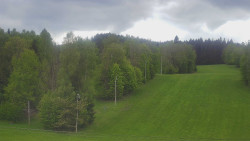 Dojezd hlavní sjezdovky
