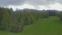 Dojezd hlavní sjezdovky