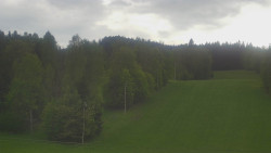 Dojezd hlavní sjezdovky