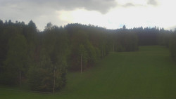 Dojezd hlavní sjezdovky