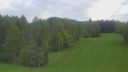 Dojezd hlavní sjezdovky