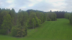 Dojezd hlavní sjezdovky