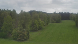 Dojezd hlavní sjezdovky