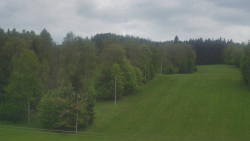 Dojezd hlavní sjezdovky
