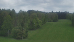 Dojezd hlavní sjezdovky