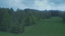 Dojezd hlavní sjezdovky