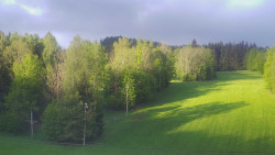 Dojezd hlavní sjezdovky